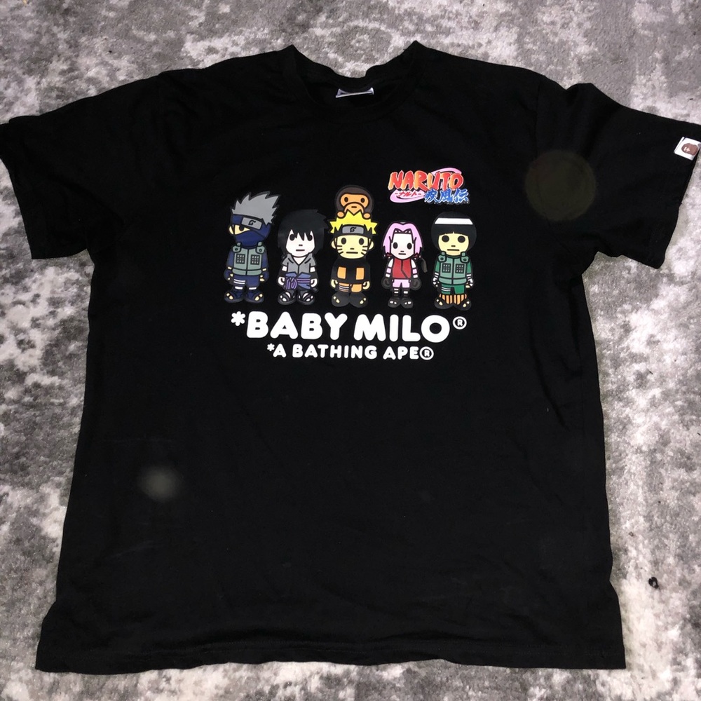 BAPE X NARUTO SHIPPUDEN TEE